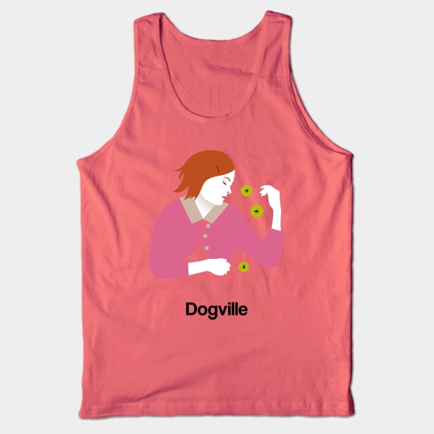 Dogville Minimal Movie Fan Art Lars Von Trier Tank Top by Rozbud